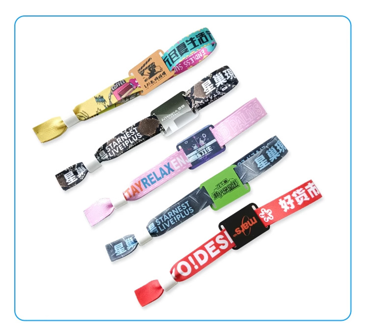 NFC身份標(biāo)識(shí)腕帶NFC織嘜腕帶